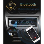 SWM-530 12V Universal Car Dual USB Charger Radio Receiver MP3 Player, Support FM & Bluetooth with Remote Control - Image 11