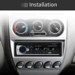 SWM-530 12V Universal Car Dual USB Charger Radio Receiver MP3 Player, Support FM & Bluetooth with Remote Control - Image 17