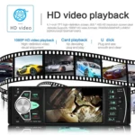 SWM-4022D HD 4.1 inch 12V Universal Car Radio Receiver MP5 Player, Support FM & Bluetooth & TF Card with Remote Control - Image 13