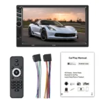 7013B HD 7 inch Car Radio Receiver MP5 Player, Support FM & Bluetooth & TF Card & Phone Link & Wired Carplay - Image 4