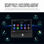 SU 9701 1GB+32GB 7 inch HD Foldable Universal Car Android Radio Receiver MP5 Player, Support FM & Bluetooth & TF Card & GPS & Phone Link & WiFi - Image 14
