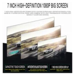 SU 9701 1GB+32GB 7 inch HD Foldable Universal Car Android Radio Receiver MP5 Player, Support FM & Bluetooth & TF Card & GPS & Phone Link & WiFi - Image 9