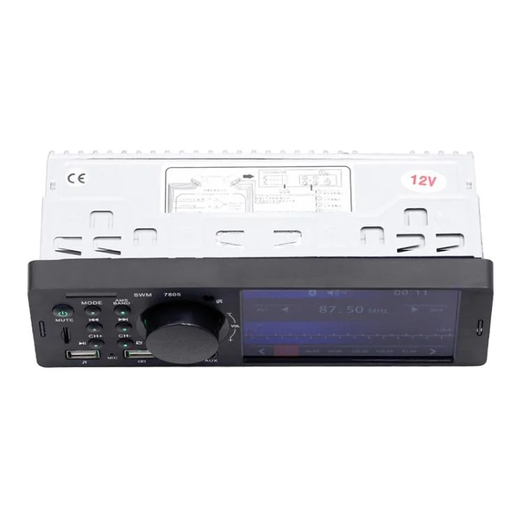 CMS3705_1.webp 7805 4.1 inch Universal Car Radio Receiver MP5 Player, Support FM & Bluetooth & TF Card with Remote Control - Image 2