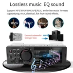 7805 4.1 inch Universal Car Radio Receiver MP5 Player, Support FM & Bluetooth & TF Card with Remote Control - Image 13