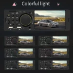 7805 4.1 inch Universal Car Radio Receiver MP5 Player, Support FM & Bluetooth & TF Card with Remote Control - Image 15
