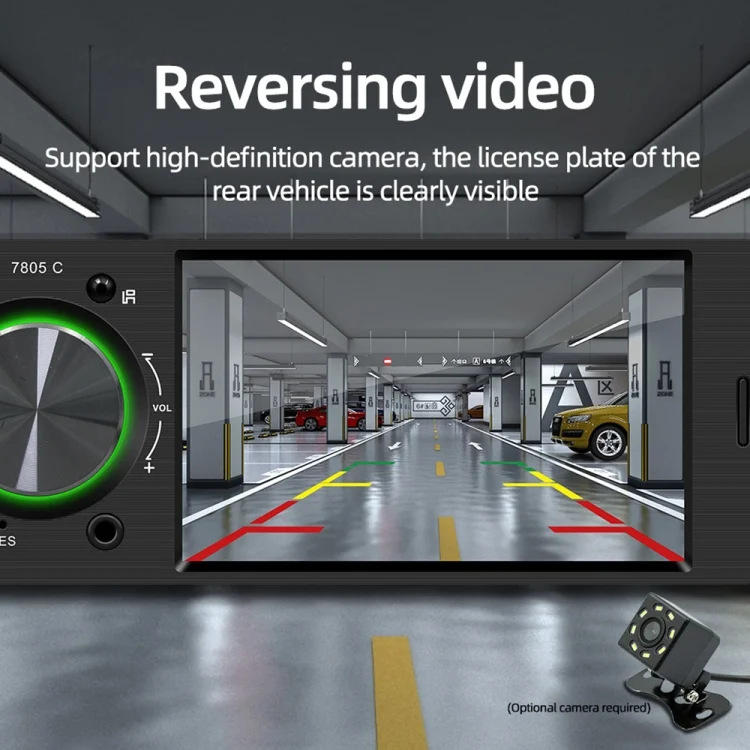 CMS3706_14.webp SWM-7805C 4.1 inch Touch Screen Universal Car Radio Receiver MP5 Player, Support FM & Bluetooth & TF Card with Remote Control - Image 15