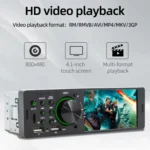 SWM-7805C 4.1 inch Touch Screen Universal Car Radio Receiver MP5 Player, Support FM & Bluetooth & TF Card with Remote Control - Image 10