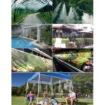 Outdoor Lawn Garden PE Hose Mist Watering Line Misting Cooling System with 16 x Mist Nozzles, Length: 12m - Image 13