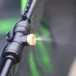 Outdoor Lawn Garden PE Hose Mist Watering Line Misting Cooling System with 26 x Mist Nozzles, Length: 18m - Image 5