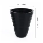 2 PCS Universal Headlight Soft Rubber Dust Cover, Suitable for 50-70cm Inner Diameter - Image 3