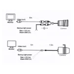 656×492 Effective Pixel  NTSC 60HZ CMOS II Waterproof Car Rear View Backup Camera With 4 LED Lamps for 2008-2012 Version Grand Vitra - Image 8