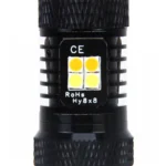 2 PCS Super Bright H11/H8 DC 12V 5W 350LM Auto Car Fog Light with 16 SMD-3030 LED Bulbs Lamp, White + Yellow Light - Image 6