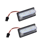 2 PCS LED License Plate Light 18-SMD Bulbs Lamps for Nissan/Teana 03 / Tada 03-08 /Sylphy 2008 /Sunny 2001-2006,2W 120LM,6000K, DC12V(White Light) - Image 2