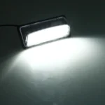 2 PCS LED License Plate Light 18-SMD Bulbs Lamps for Nissan/Teana 03 / Tada 03-08 /Sylphy 2008 /Sunny 2001-2006,2W 120LM,6000K, DC12V(White Light) - Image 8