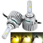 2 PCS 9012 26W 2250LM Car Headlight  LED Auto Light Built-in CANBUS Function (White Light, Yellow Light, Warm White Light), DC 9-16V