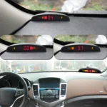 PZ-300-8 Car Parking Reversing Buzzer LED Monitor Parking Alarm Assistance System with 4*7m Front Sensors and 4*2.5m Rear Sensors - Image 11