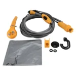 DC 12V Taking Shower Washing Car Washing Dish Water Power Adjustable Automobile Shower Set with 2m Plastic Hose - Image 5