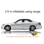 DC12V 120W 10A 22 Cylinder with Digital Indicator, Portable Electric Air Pump Portable Air Compressor Car Electric Air Compressor Car Tire Pump Inflatable Pump with Digital Indicator and 2.8m Power Cord for Cars - Image 6