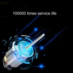 DC12V 120W 10A 22 Cylinder with Digital Indicator, Portable Electric Air Pump Portable Air Compressor Car Electric Air Compressor Car Tire Pump Inflatable Pump with Digital Indicator and 2.8m Power Cord for Cars - Image 7