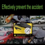 DC12V 120W 10A 22 Cylinder with Digital Indicator, Portable Electric Air Pump Portable Air Compressor Car Electric Air Compressor Car Tire Pump Inflatable Pump with Digital Indicator and 2.8m Power Cord for Cars - Image 8