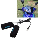 DC 5V Winter Motorcycle Handle Heats Up Heating Handles USB Input with Temperature Switch Suitable Handle Diameter of About 22-30mm