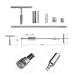 Auto Repair Body Tool Kit PDR Dent Paintless Repair Tools Dent Puller Slide Hammer Reverse Hammer Aluminum Suction Cups for Dent - Image 5