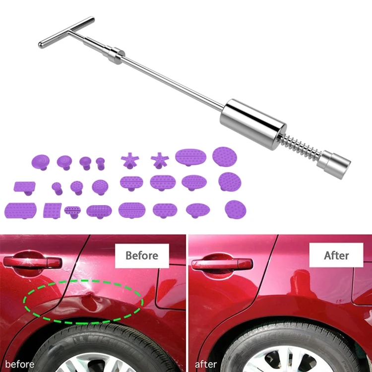 CMS4237B_7.webp Auto Repair Body Tool Kit PDR Dent Paintless Repair Tools Dent Puller Slide Hammer Reverse Hammer Aluminum Suction Cups for Dent - Image 8