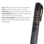 Brake Fluid Tester Car Diagnostic Tool 5 LEDs Brake Fluid Testing Tools - Image 4