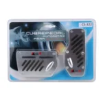 CS-322 2 in 1 Non-Slip Manual Car Truck Pedals Foot Brake Pad Cover Set - Image 7