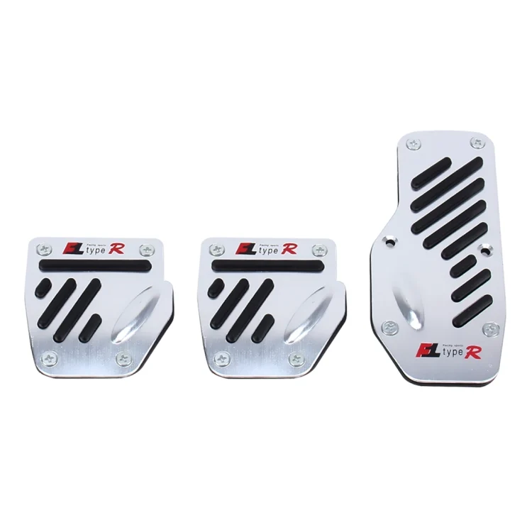 CMS4401B_1.webp CS-321 3 in 1 Non-Slip Manual Car Truck Pedals Foot Brake Pad Cover Set - Image 2