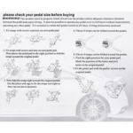 CS-321 3 in 1 Non-Slip Manual Car Truck Pedals Foot Brake Pad Cover Set - Image 6