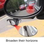 3R-051 360 Degrees Rotatable Left Blind Spot Side Assistant Mirror for Auto Car - Image 12