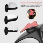 3R-051 360 Degrees Rotatable Left Blind Spot Side Assistant Mirror for Auto Car - Image 8