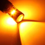 2 PCS Super Bright PSX24W DC 12V 5W 350LM Auto Car Fog Light with 16 SMD-3030 LED Bulbs Lamp, White + Yellow Light - Image 9