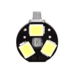 2 PCS T10/W5W/194/501 1.5W 90LM 6000K 9 SMD-3528 LED Bulbs Car Reading Lamp Clearance Light with Decoder, DC 12V - Image 5