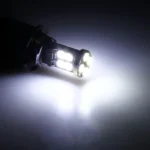 2 PCS T10/W5W/194/501 4W 280LM 6000K 12 SMD-2835 LED Bulbs Car Reading Lamp Clearance Light with Decoder, DC 12V - Image 6