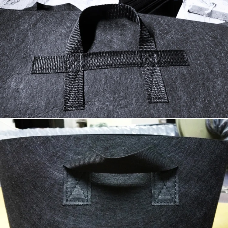 CMS4475_5.webp 3 Gallon Planting Grow Bag Thickened Non-woven Aeration Fabric Pot Container with Handle - Image 6