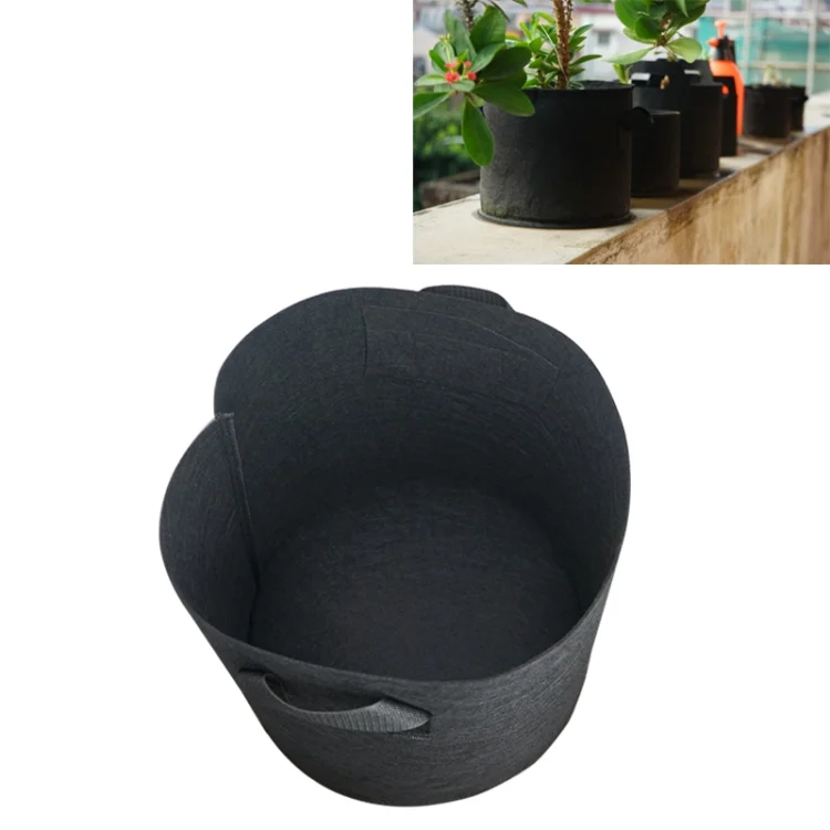 CMS4480.webp 20 Gallon Planting Grow Bag Thickened Non-woven Aeration Fabric Pot Container with Handle - Image 1