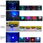 Universal PC Car USB LED Atmosphere Lights Emergency Lighting Decorative Lamp - Image 9