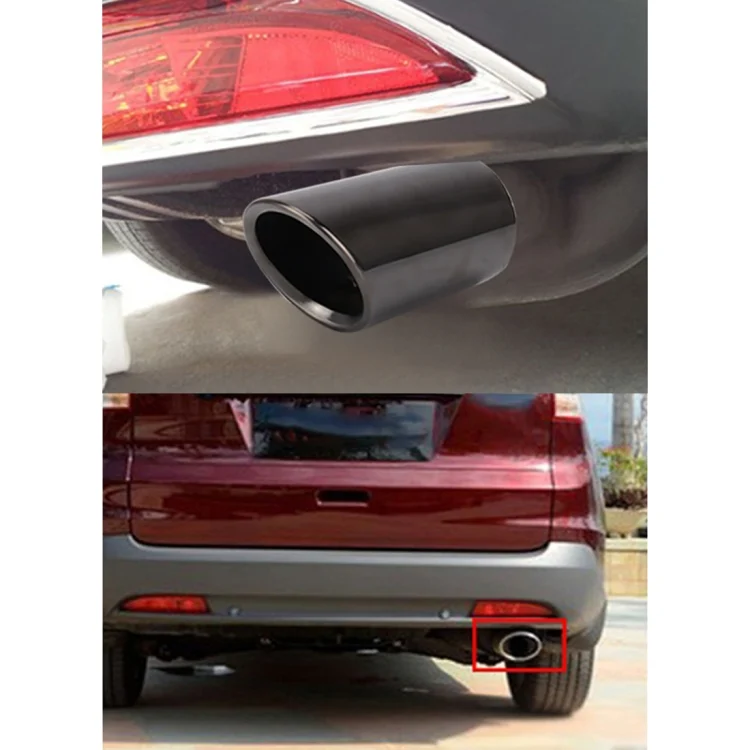 CMS4482B_6.webp Car Styling Stainless Steel Exhaust Tail Muffler Tip Pipe for VW Volkswagen 1.2T Swept Volume - Image 7