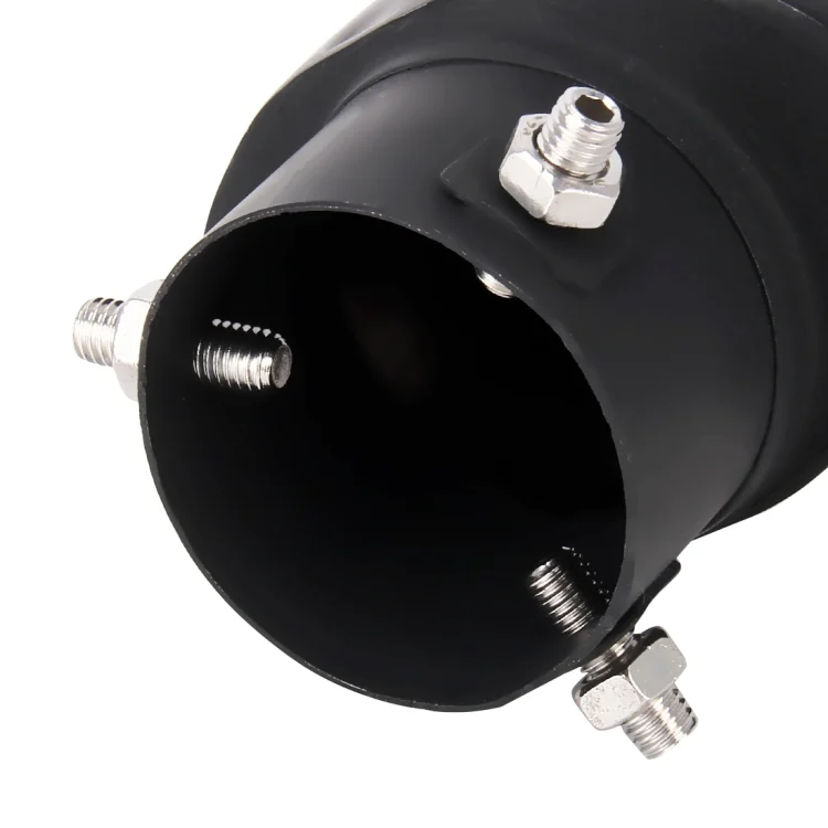 CMS4487B_5.webp Universal Car Styling Stainless Steel Straight Bolt-on Exhaust Tail Muffler Tip Pipe with Mesh - Image 6