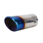 Universal Car Styling Stainless Steel Straight Exhaust Tail Muffler Tip Pipe - Image 2