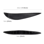 TCM-237 2 PCS Universal Car Body Plastic Anti-collision Sticker Bar Bumper Protector - Image 3