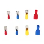 80 in 1 Mixed Cold Press Electrical Insulated Terminals Crimp Connectors Assortment Kit - Image 2