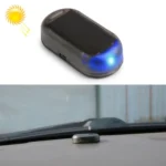 LQ-S10 Car Solar Power Simulated Dummy Alarm Warning Anti-Theft LED Flashing Security Light Fake Lamp - Image 6