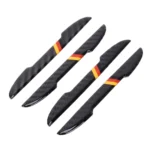 4 in 1 Carbon Fiber Car Auto Side Door Edge Guard Protection Trims Stickers - Image 2