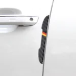 4 in 1 Carbon Fiber Car Auto Side Door Edge Guard Protection Trims Stickers - Image 6