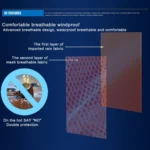 Adult Split Reflective Raincoats Rain Pants Cleaners Waterproof Clothes Labor Insurance Safety Sanitation Suits, Size: M - Image 11