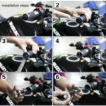 Pair Motorcycle Turn Signal Light Grip Bar Plug Strobe Side Marker End LED Handlebar Lamp - Image 7