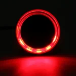 Pair Motorcycle Turn Signal Light Grip Bar Plug Strobe Side Marker End LED Handlebar Lamp - Image 8